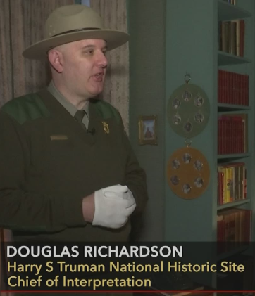 Douglas Richardson, Chief of Interpretation and Visitor Services at the Harry S Truman National Historic Site